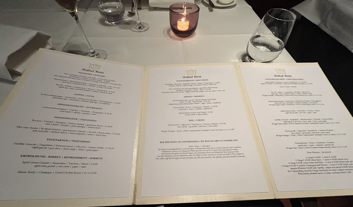 Menu Gasthof Krone - Krone Waldenbuch Gmbh-3